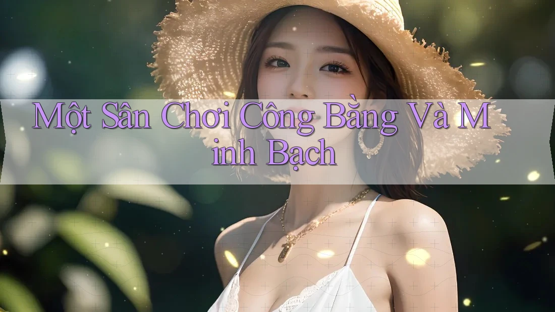 Một Sân Chơi Công Bằng Và Minh Bạch Một Sân Chơi Công Bằng Và Minh Bạch