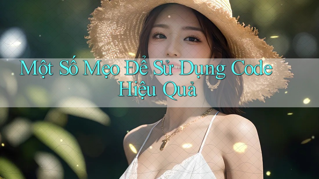 Một Số Mẹo Để Sử Dụng Code Hiệu Quả Một Số Mẹo Để Sử Dụng Code Hiệu Quả