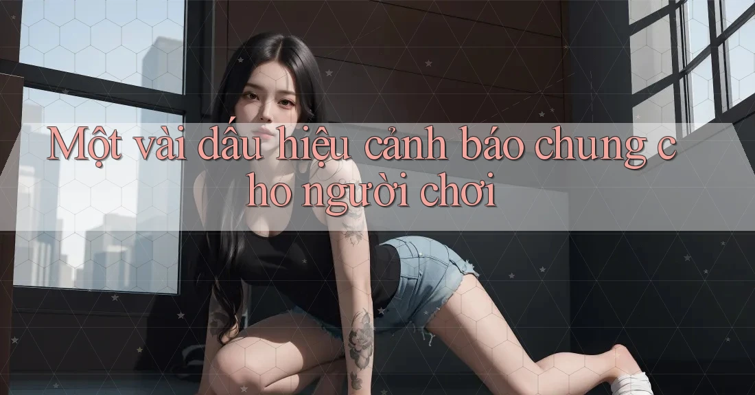 Một vài dấu hiệu cảnh báo chung cho người chơi Một vài dấu hiệu cảnh báo chung cho người chơi