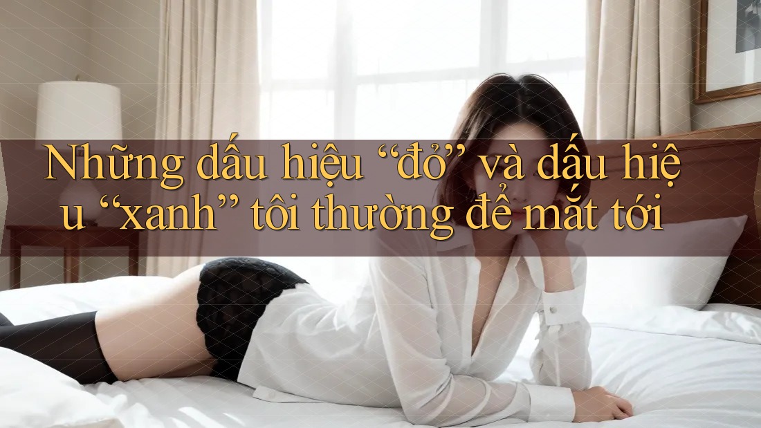 Những dấu hiệu “đỏ” và dấu hiệu “xanh” tôi thường để mắt tới Những dấu hiệu “đỏ” và dấu hiệu “xanh” tôi thường để mắt tới