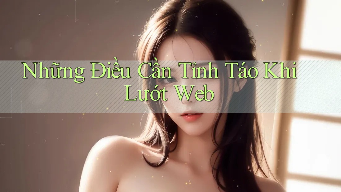 Những Điều Cần Tỉnh Táo Khi Lướt Web Những Điều Cần Tỉnh Táo Khi Lướt Web