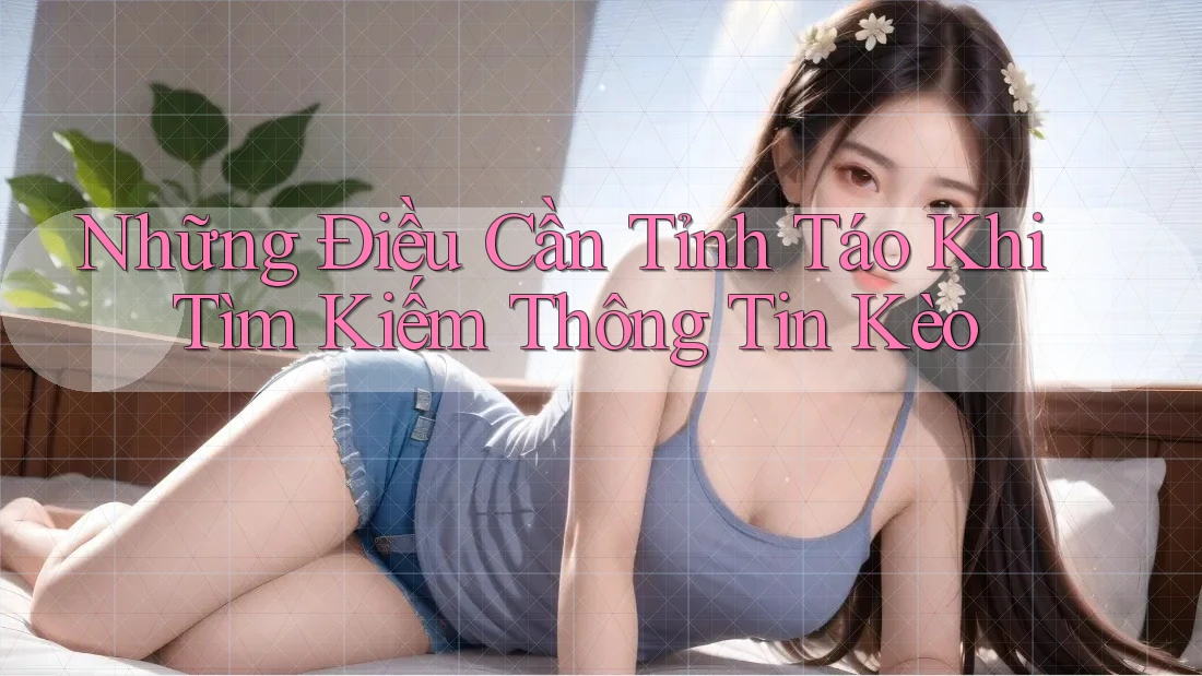 Những Điều Cần Tỉnh Táo Khi Tìm Kiếm Thông Tin Kèo Những Điều Cần Tỉnh Táo Khi Tìm Kiếm Thông Tin Kèo