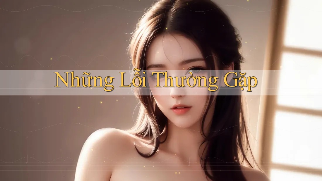 Những Lỗi Thường Gặp Những Lỗi Thường Gặp