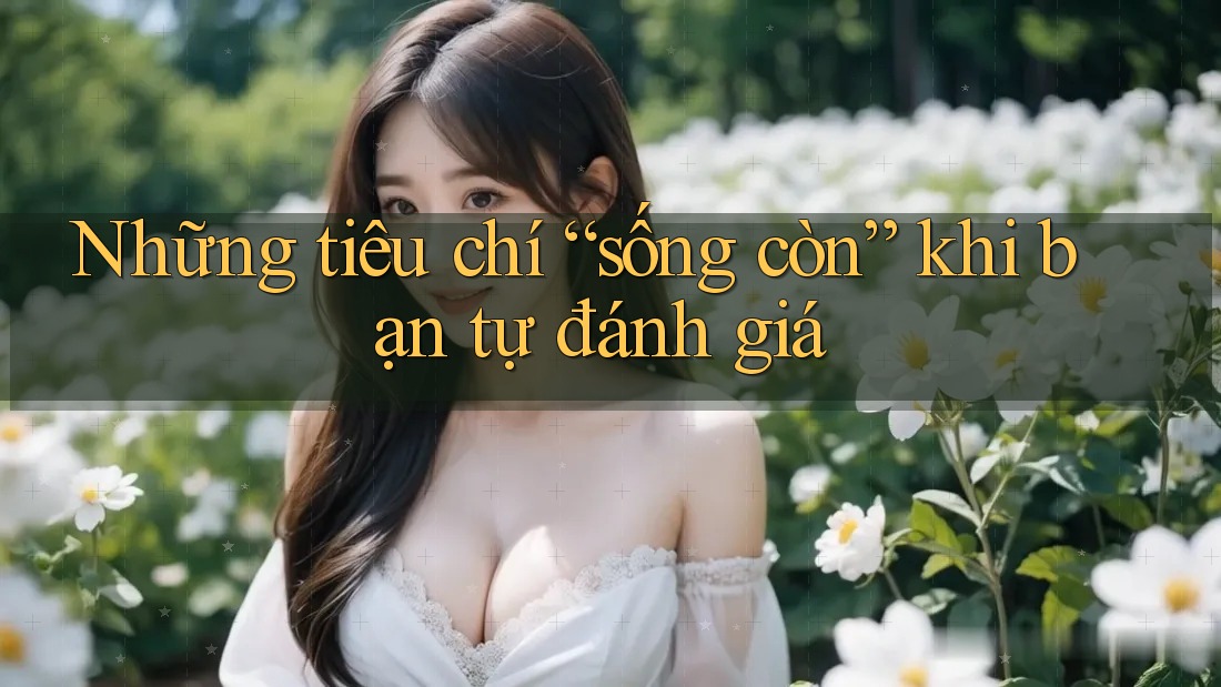 Những tiêu chí “sống còn” khi bạn tự đánh giá