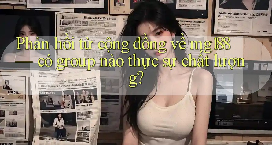 Phản hồi từ cộng đồng về mg188 — có group nào thực sự chất lượng? Phản hồi từ cộng đồng về mg188 — có group nào thực sự chất lượng?