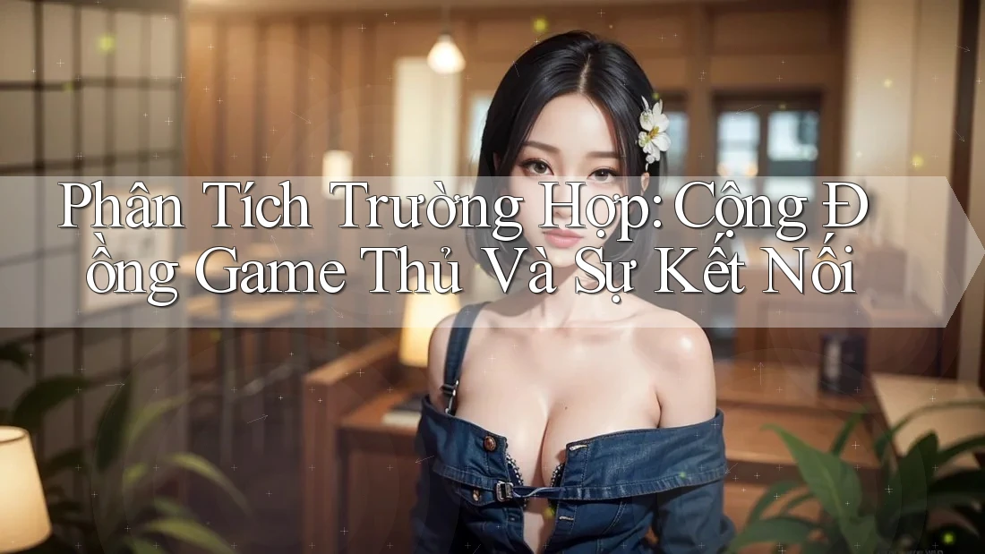 Phân Tích Trường Hợp: Cộng Đồng Game Thủ Và Sự Kết Nối Phân Tích Trường Hợp: Cộng Đồng Game Thủ Và Sự Kết Nối