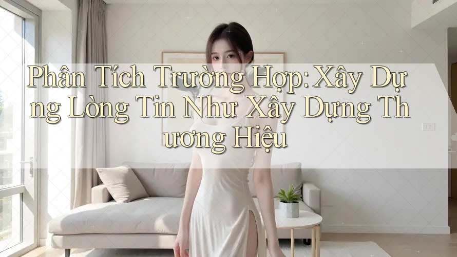 Phân Tích Trường Hợp: Xây Dựng Lòng Tin Như Xây Dựng Thương Hiệu Phân Tích Trường Hợp: Xây Dựng Lòng Tin Như Xây Dựng Thương Hiệu