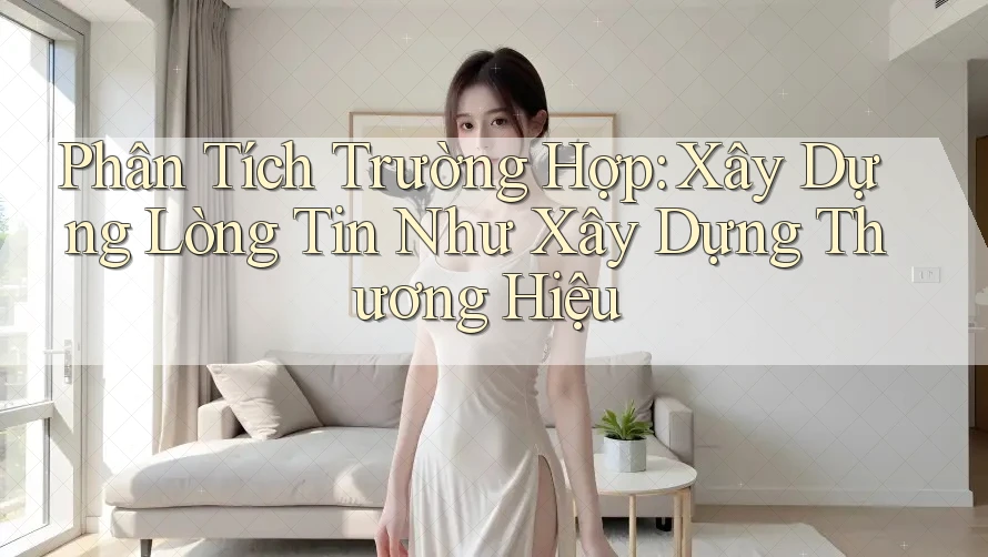 Phân Tích Trường Hợp: Xây Dựng Lòng Tin Như Xây Dựng Thương Hiệu Phân Tích Trường Hợp: Xây Dựng Lòng Tin Như Xây Dựng Thương Hiệu
