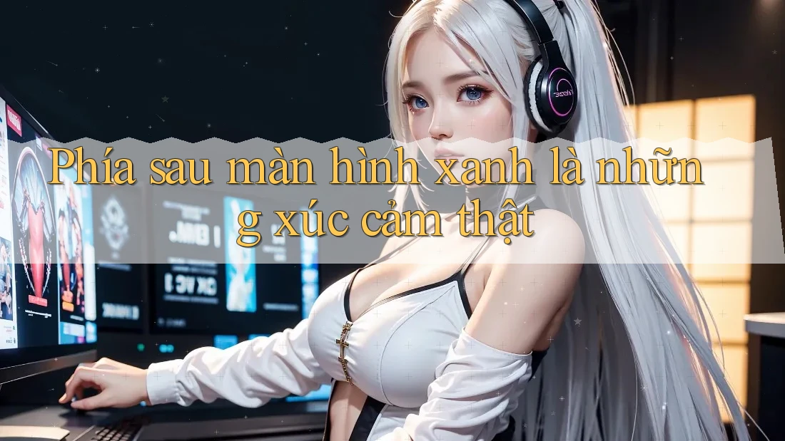 Phía sau màn hình xanh là những xúc cảm thật Phía sau màn hình xanh là những xúc cảm thật