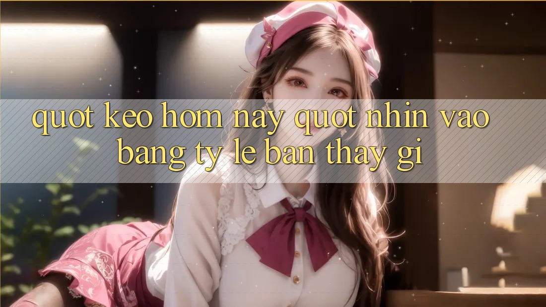 " Kèo Hôm Nay" - Nhìn Vào Bảng Tỷ Lệ, Bạn Thấy Gì?