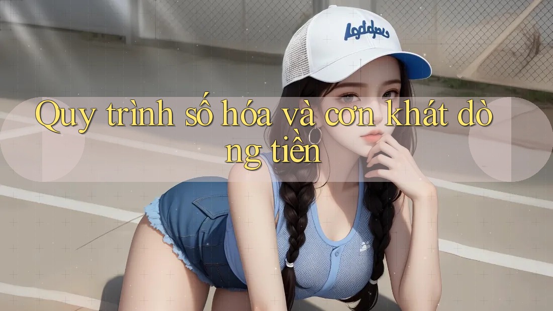 Quy trình số hóa và cơn khát dòng tiền Quy trình số hóa và cơn khát dòng tiền