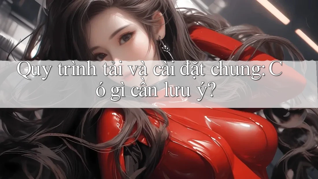 Quy trình tải và cài đặt chung: Có gì cần lưu ý? Quy trình tải và cài đặt chung: Có gì cần lưu ý?