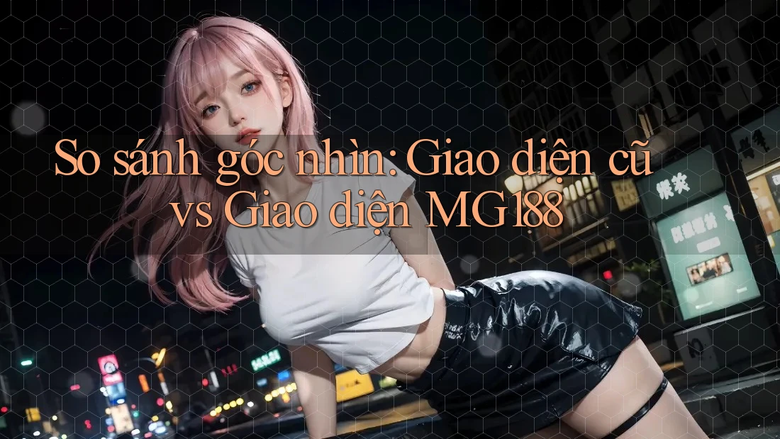 So sánh góc nhìn: Giao diện cũ vs Giao diện MG188 So sánh góc nhìn: Giao diện cũ vs Giao diện MG188