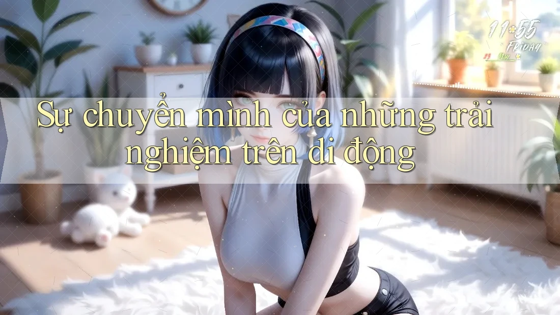 Sự chuyển mình của những trải nghiệm trên di động Sự chuyển mình của những trải nghiệm trên di động