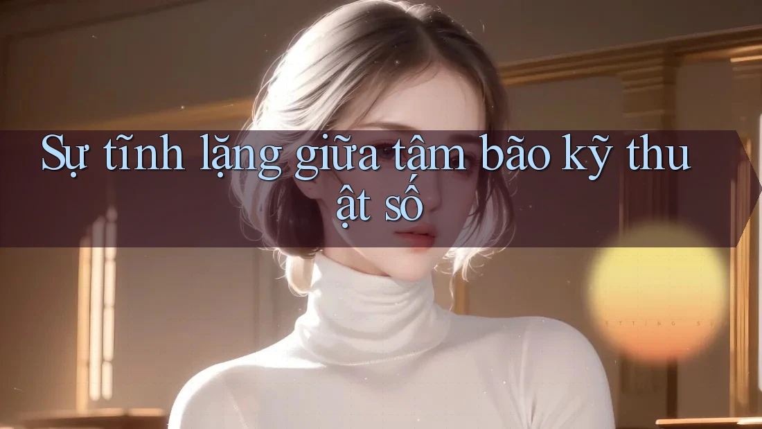 Sự tĩnh lặng giữa tâm bão kỹ thuật số