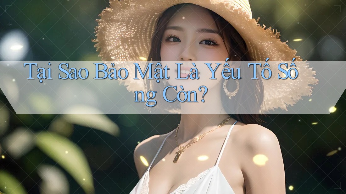 Tại Sao Bảo Mật Là Yếu Tố Sống Còn? Tại Sao Bảo Mật Là Yếu Tố Sống Còn?