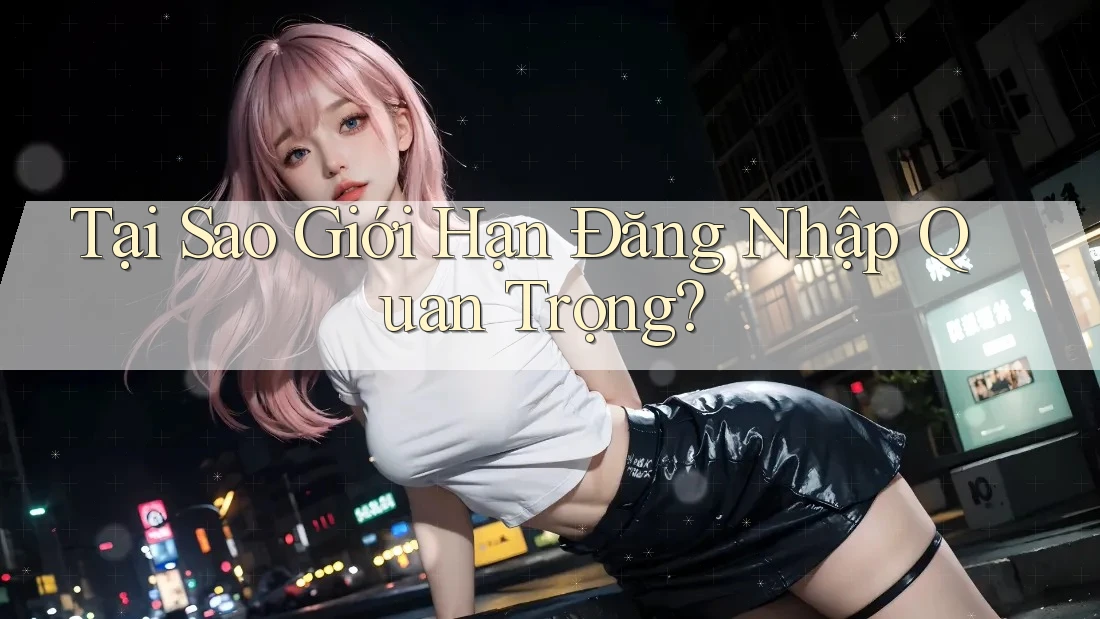 Tại Sao Giới Hạn Đăng Nhập Quan Trọng? Tại Sao Giới Hạn Đăng Nhập Quan Trọng?