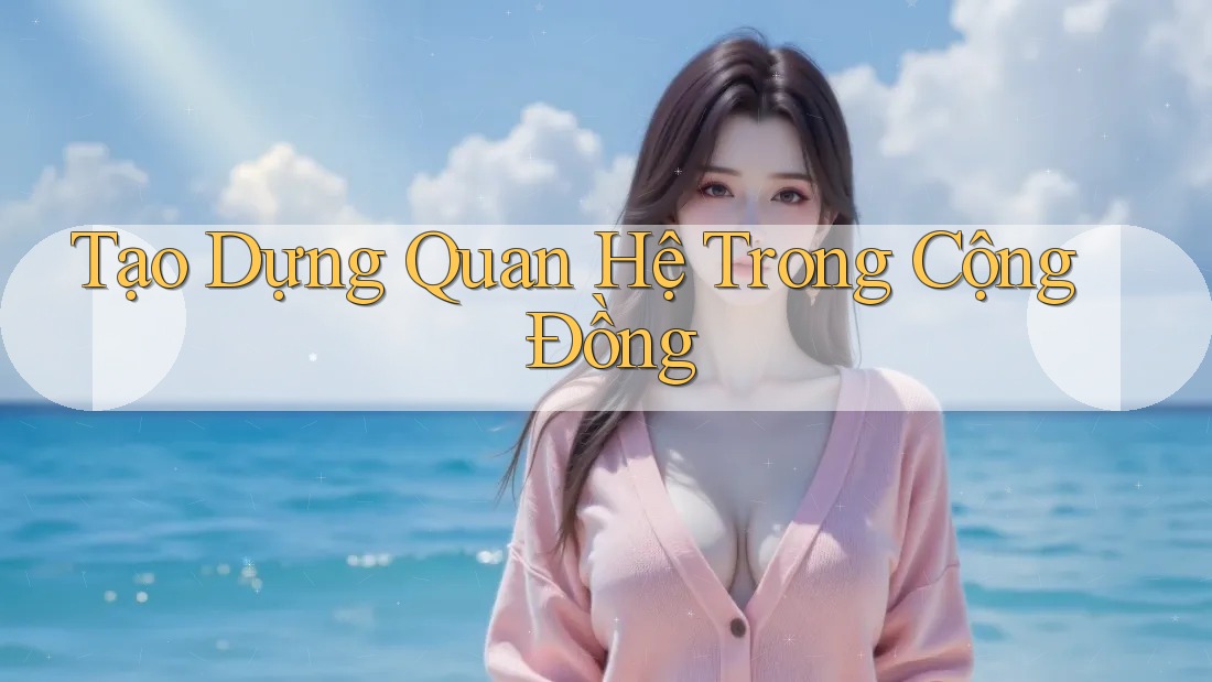 Tạo Dựng Quan Hệ Trong Cộng Đồng Tạo Dựng Quan Hệ Trong Cộng Đồng