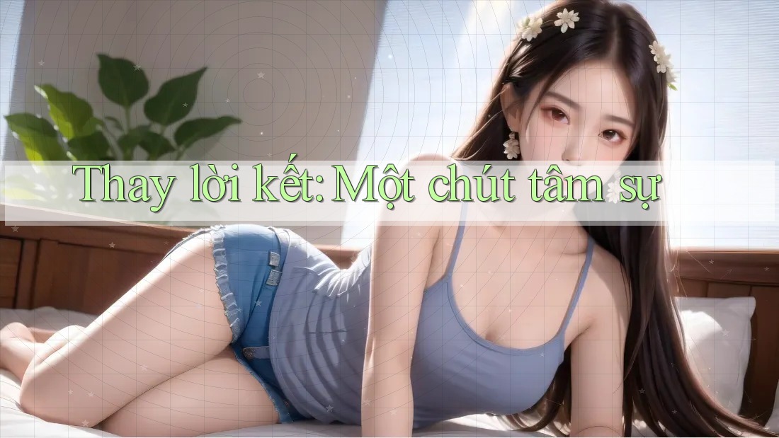 Thay lời kết: Một chút tâm sự