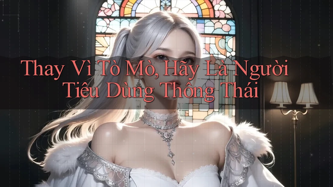 Thay Vì Tò Mò, Hãy Là Người Tiêu Dùng Thông Thái Thay Vì Tò Mò, Hãy Là Người Tiêu Dùng Thông Thái