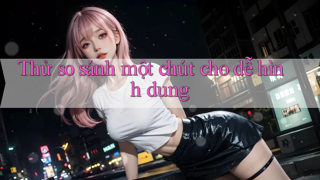 Thử so sánh một chút cho dễ hình dung Thử so sánh một chút cho dễ hình dung