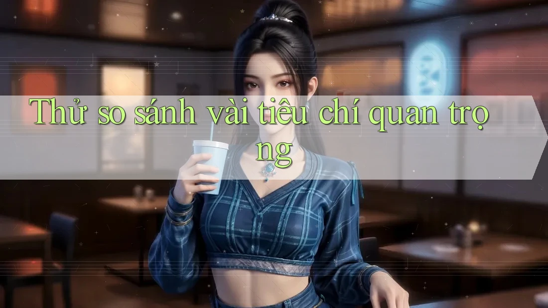 Thử so sánh vài tiêu chí quan trọng Thử so sánh vài tiêu chí quan trọng