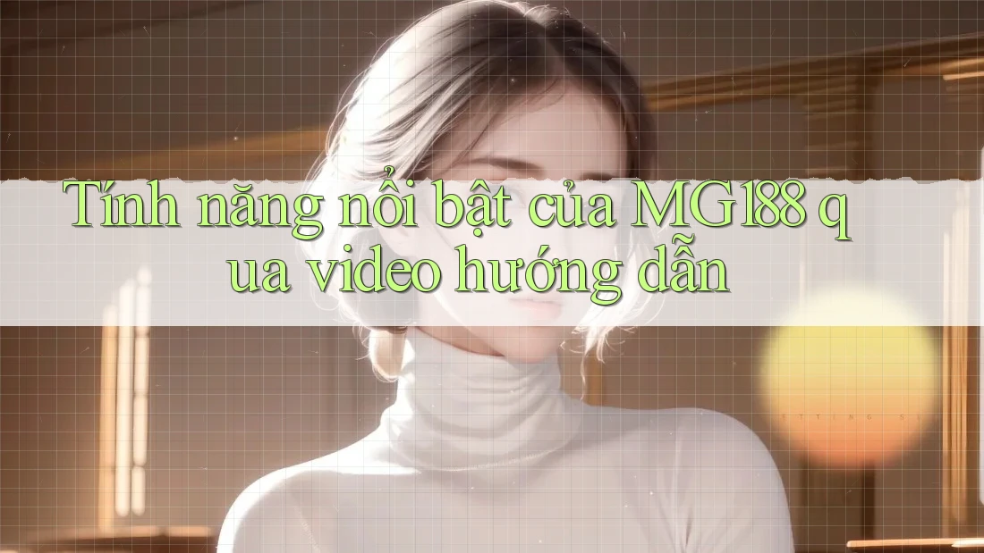 Tính năng nổi bật của MG188 qua video hướng dẫn Tính năng nổi bật của MG188 qua video hướng dẫn