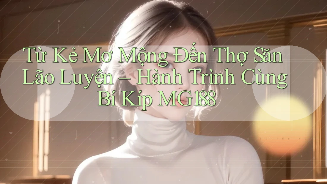 Từ Kẻ Mơ Mộng Đến Thợ Săn Lão Luyện – Hành Trình Cùng Bí Kíp MG188 Từ Kẻ Mơ Mộng Đến Thợ Săn Lão Luyện – Hành Trình Cùng Bí Kíp MG188