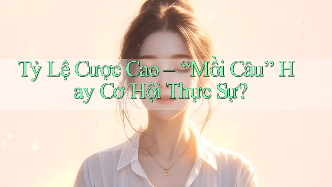 Tỷ Lệ Cược Cao – “Mồi Câu” Hay Cơ Hội Thực Sự?