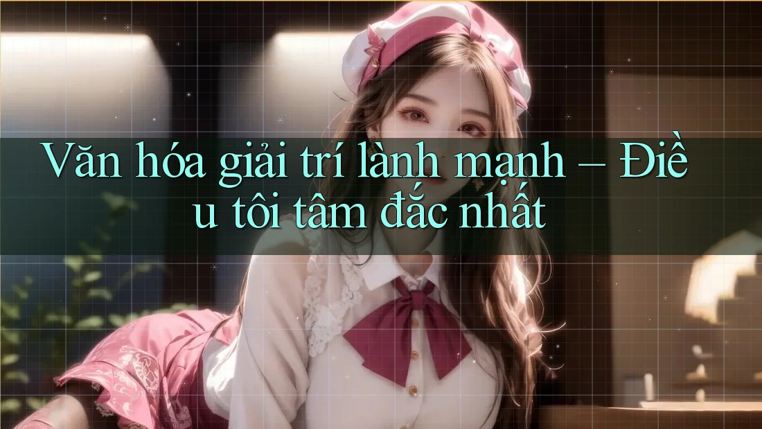 Văn hóa giải trí lành mạnh – Điều tôi tâm đắc nhất Văn hóa giải trí lành mạnh – Điều tôi tâm đắc nhất
