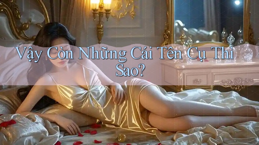 Vậy Còn Những Cái Tên Cụ Thì Sao? Vậy Còn Những Cái Tên Cụ Thì Sao?
