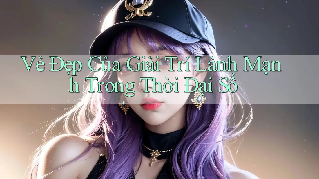Vẻ Đẹp Của Giải Trí Lành Mạnh Trong Thời Đại Số Vẻ Đẹp Của Giải Trí Lành Mạnh Trong Thời Đại Số