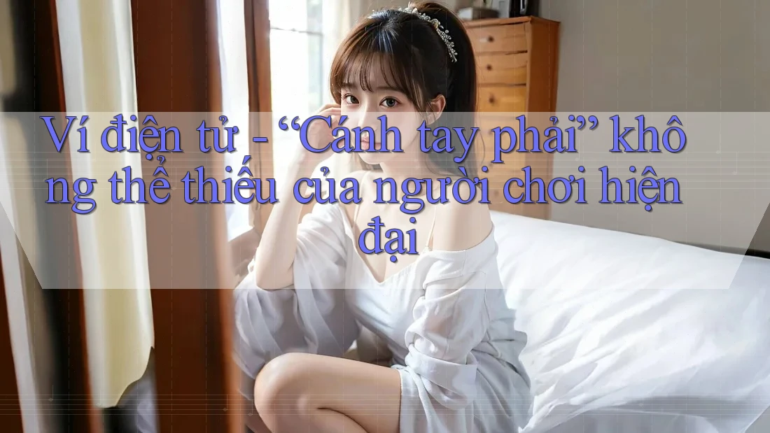 Ví điện tử - “Cánh tay phải” không thể thiếu của người chơi hiện đại Ví điện tử - “Cánh tay phải” không thể thiếu của người chơi hiện đại