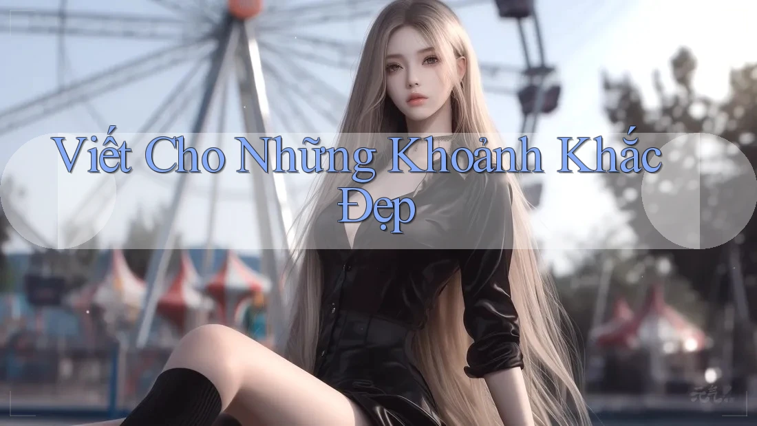 Viết cho những khoảnh khắc đẹp