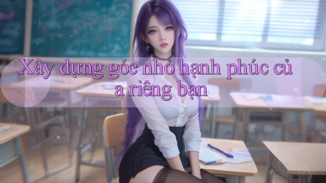 Xây dựng góc nhỏ hạnh phúc của riêng bạn